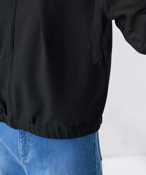 a.v.v / アー・ヴェ・ヴェ その他アウター | ノーカラーメッシュブルゾン | 詳細19