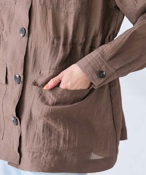 a.v.v / アー・ヴェ・ヴェ セットアップ | シアーサファリジャケット | 詳細12