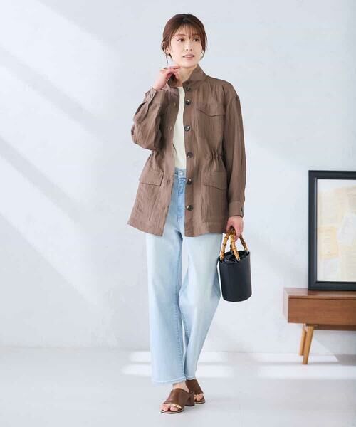 a.v.v / アー・ヴェ・ヴェ セットアップ | シアーサファリジャケット | 詳細4