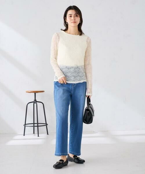 a.v.v / アー・ヴェ・ヴェ カットソー | ストレッチレーストップス | 詳細4