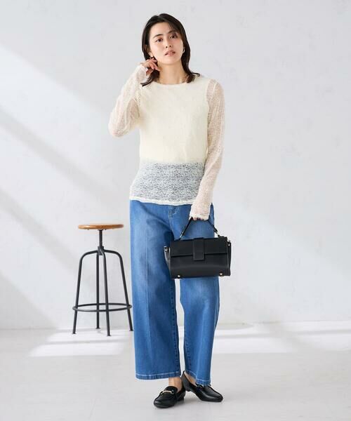 a.v.v / アー・ヴェ・ヴェ カットソー | ストレッチレーストップス | 詳細5