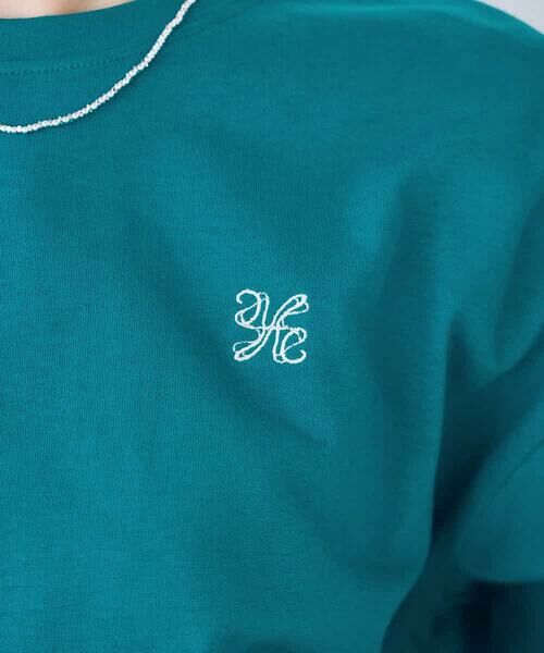 a.v.v / アー・ヴェ・ヴェ カットソー | 大人のクロップド刺繍Tシャツ【UVカット・接触冷感】 | 詳細11