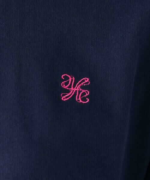 a.v.v / アー・ヴェ・ヴェ カットソー | 大人のクロップド刺繍Tシャツ【UVカット・接触冷感】 | 詳細12