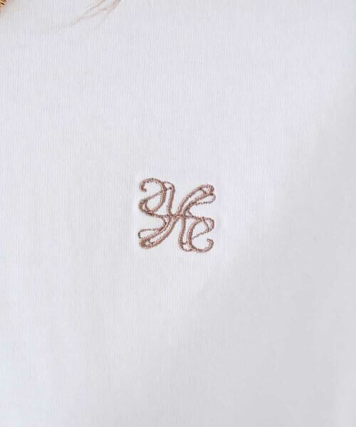 a.v.v / アー・ヴェ・ヴェ カットソー | 大人のクロップド刺繍Tシャツ【UVカット・接触冷感】 | 詳細14