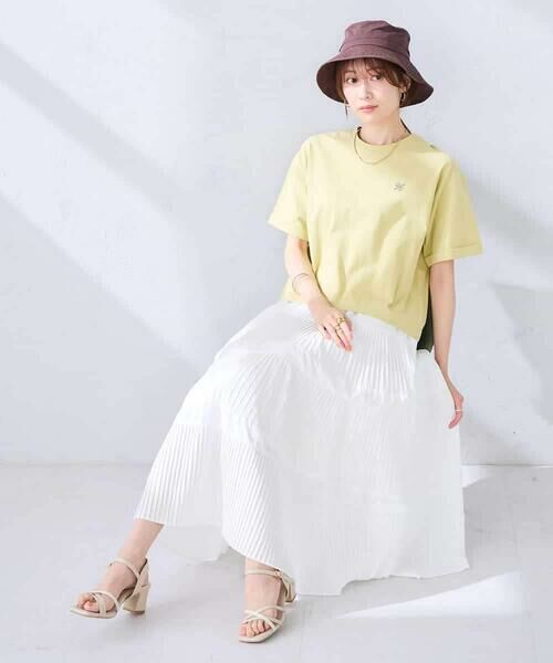 a.v.v / アー・ヴェ・ヴェ カットソー | 大人のクロップド刺繍Tシャツ【UVカット・接触冷感】 | 詳細22