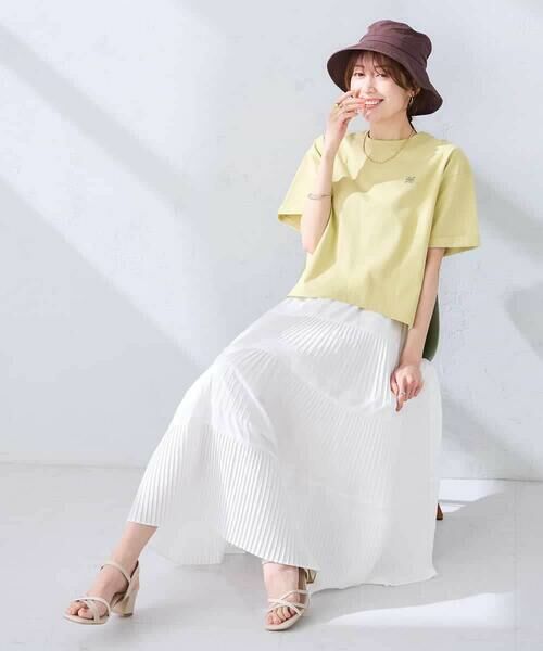 a.v.v / アー・ヴェ・ヴェ カットソー | 大人のクロップド刺繍Tシャツ【UVカット・接触冷感】 | 詳細24