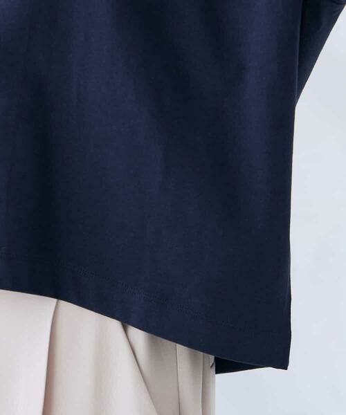 a.v.v / アー・ヴェ・ヴェ カットソー | 大人のクロップド刺繍Tシャツ【UVカット・接触冷感】 | 詳細8