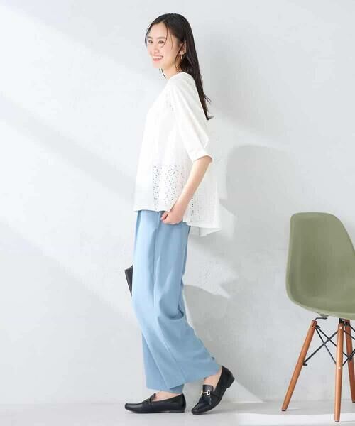 a.v.v / アー・ヴェ・ヴェ カットソー | レース切替Aラインカットソー | 詳細12