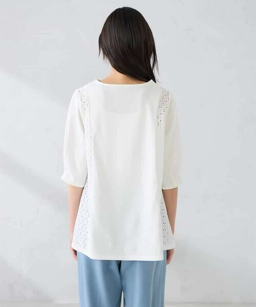 a.v.v / アー・ヴェ・ヴェ カットソー | レース切替Aラインカットソー | 詳細17