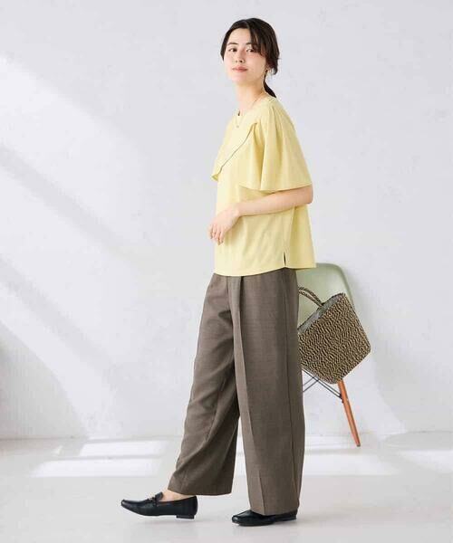 a.v.v / アー・ヴェ・ヴェ カットソー | 【前後2WAY】フリルデザインカットソー | 詳細10