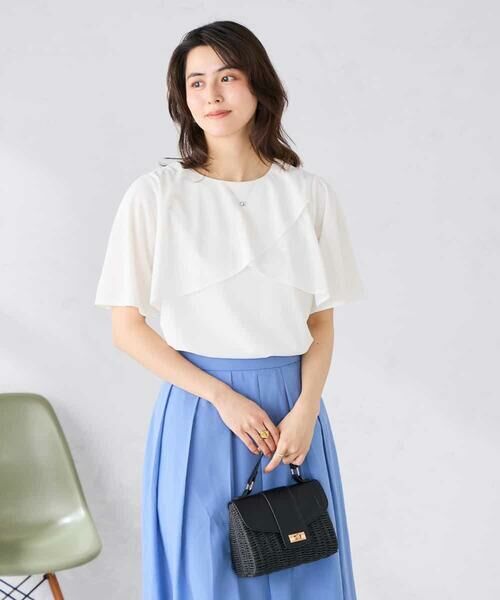 a.v.v / アー・ヴェ・ヴェ カットソー | 【前後2WAY】フリルデザインカットソー | 詳細13