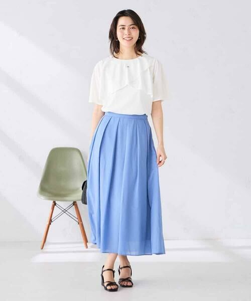 a.v.v / アー・ヴェ・ヴェ カットソー | 【前後2WAY】フリルデザインカットソー | 詳細15