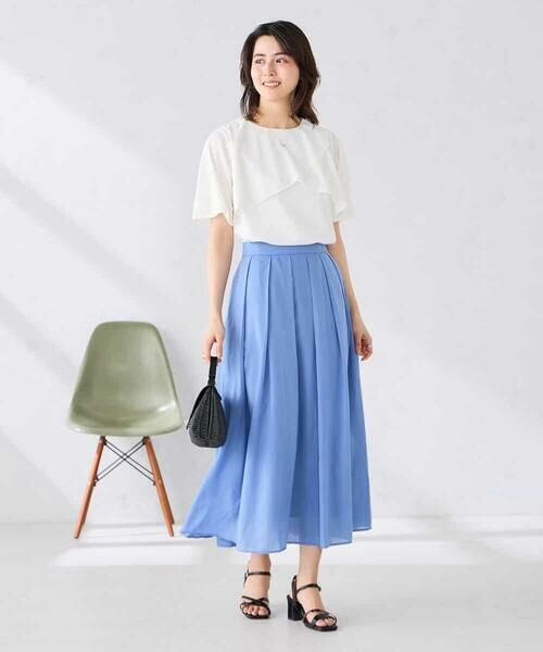 a.v.v / アー・ヴェ・ヴェ カットソー | 【前後2WAY】フリルデザインカットソー | 詳細16