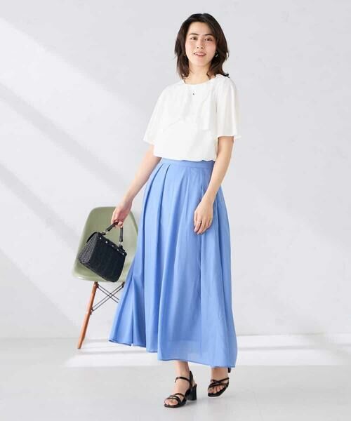 a.v.v / アー・ヴェ・ヴェ カットソー | 【前後2WAY】フリルデザインカットソー | 詳細17