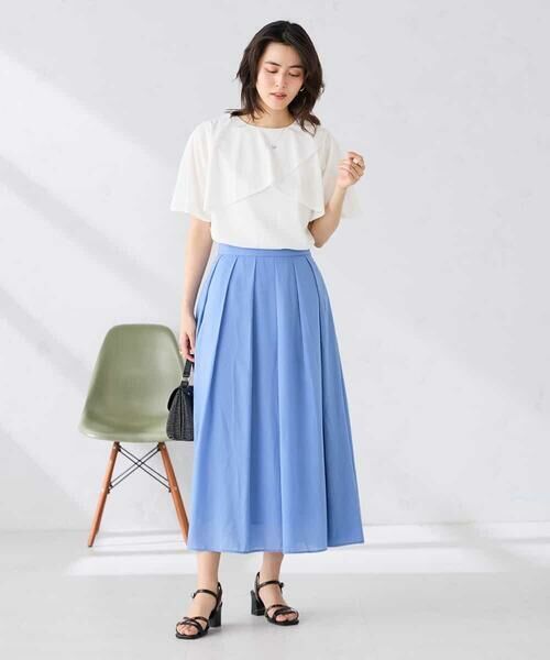 a.v.v / アー・ヴェ・ヴェ カットソー | 【前後2WAY】フリルデザインカットソー | 詳細19