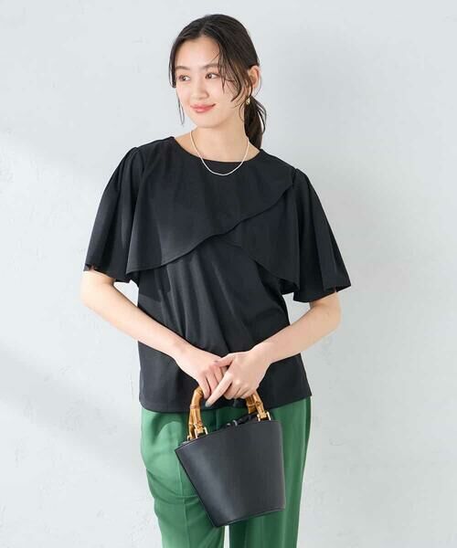 a.v.v / アー・ヴェ・ヴェ カットソー | 【前後2WAY】フリルデザインカットソー | 詳細20