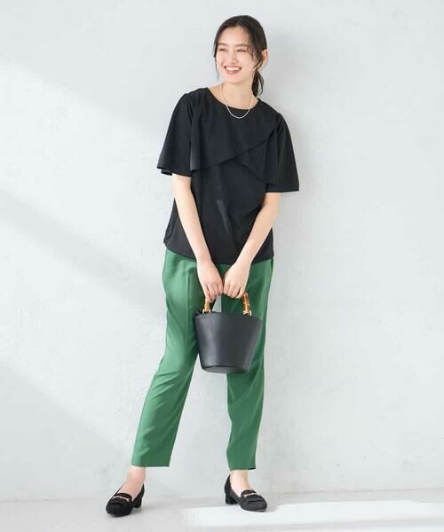 a.v.v / アー・ヴェ・ヴェ カットソー | 【前後2WAY】フリルデザインカットソー | 詳細23