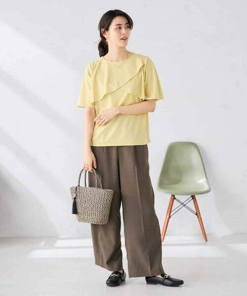 a.v.v / アー・ヴェ・ヴェ カットソー | 【前後2WAY】フリルデザインカットソー | 詳細8