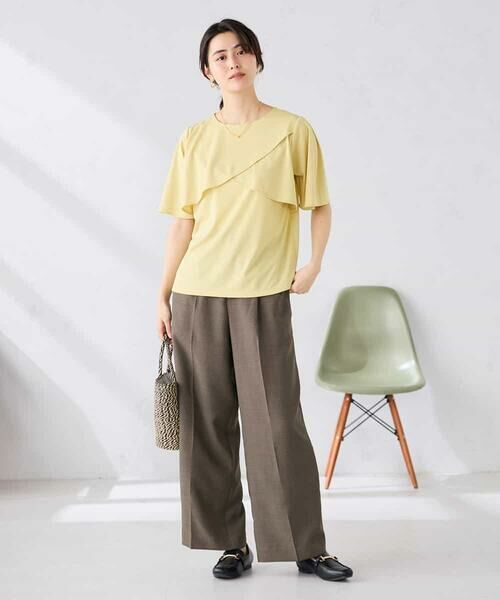 a.v.v / アー・ヴェ・ヴェ カットソー | 【前後2WAY】フリルデザインカットソー | 詳細9