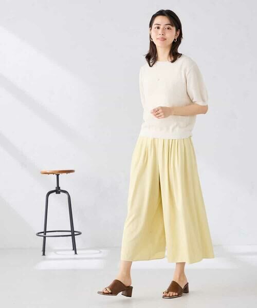 a.v.v / アー・ヴェ・ヴェ ショート・ハーフ・半端丈パンツ | シャンブレースカンツ | 詳細5