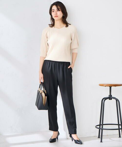 a.v.v / アー・ヴェ・ヴェ チノ・ワークパンツ | ［支持率NO.1/接触冷感/速乾/UVカット/イージーケア］イージーテーパードパンツ | 詳細14