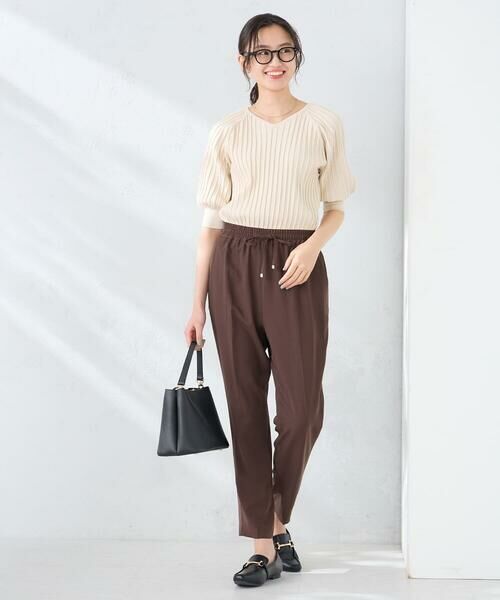 a.v.v / アー・ヴェ・ヴェ チノ・ワークパンツ | ［支持率NO.1/接触冷感/速乾/UVカット/イージーケア］イージーテーパードパンツ | 詳細6