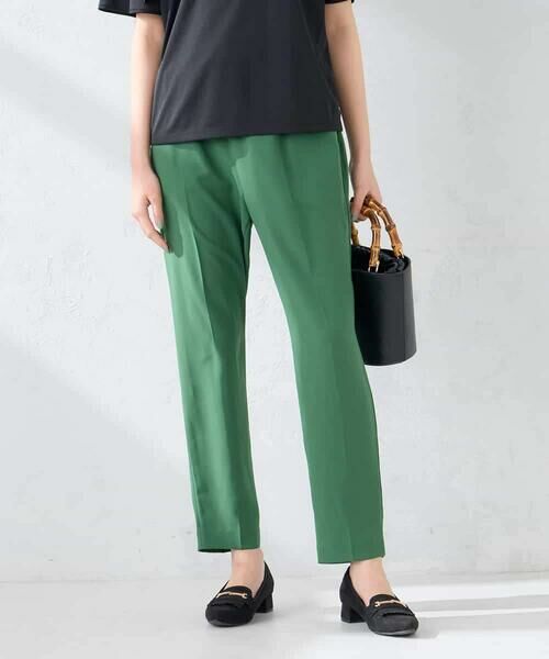 a.v.v / アー・ヴェ・ヴェ チノ・ワークパンツ | ［支持率NO.1/接触冷感/速乾/UVカット/イージーケア］イージーテーパードパンツ（グリーン）