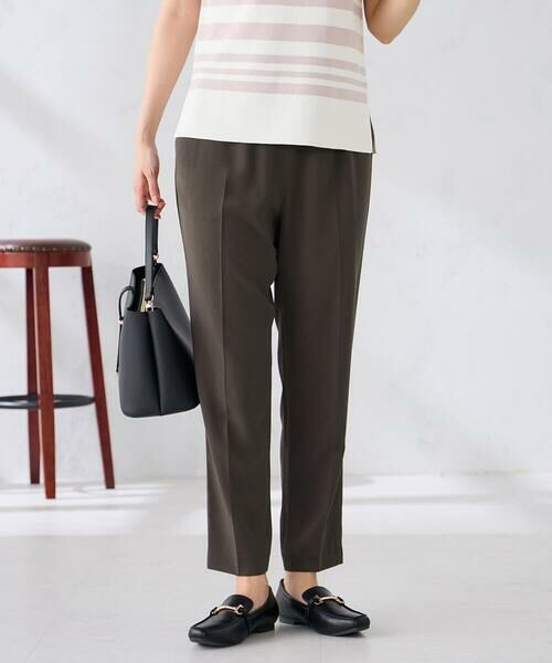 a.v.v / アー・ヴェ・ヴェ チノ・ワークパンツ | ［支持率NO.1/接触冷感/速乾/UVカット/イージーケア］イージーテーパードパンツ（ダークグレー）