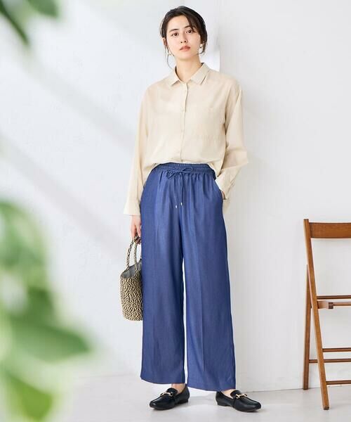 a.v.v / アー・ヴェ・ヴェ その他パンツ | ［支持率NO.1/接触冷感/速乾/UVカット/イージーケア］イージーワイドパンツ | 詳細24