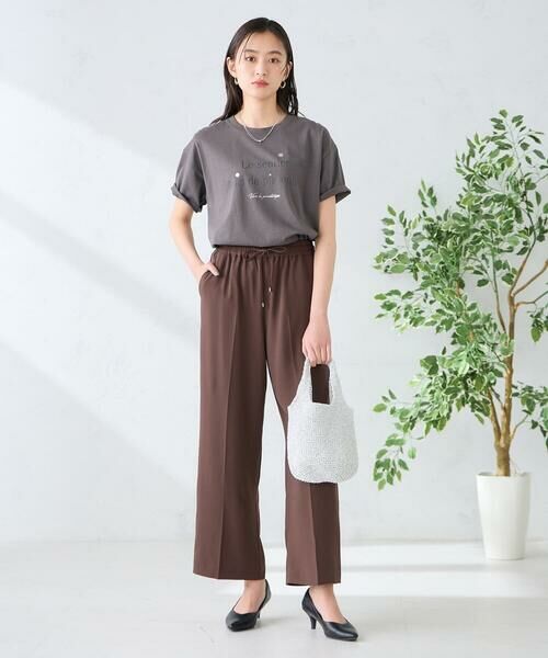 a.v.v / アー・ヴェ・ヴェ その他パンツ | ［支持率NO.1/接触冷感/速乾/UVカット/イージーケア］イージーワイドパンツ | 詳細4