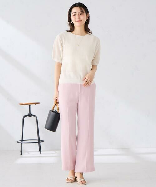 a.v.v / アー・ヴェ・ヴェ チノ・ワークパンツ | ［支持率NO.1/接触冷感/速乾/UVカット/イージーケア］スッキリ見えストレートパンツ | 詳細8