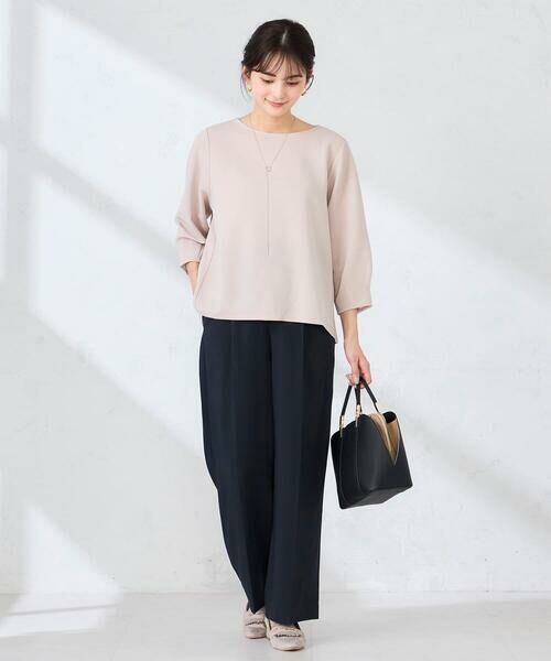 a.v.v / アー・ヴェ・ヴェ その他パンツ | ［支持率NO.1/接触冷感/速乾/UVカット/イージーケア］スッキリ見えワイドパンツ | 詳細13