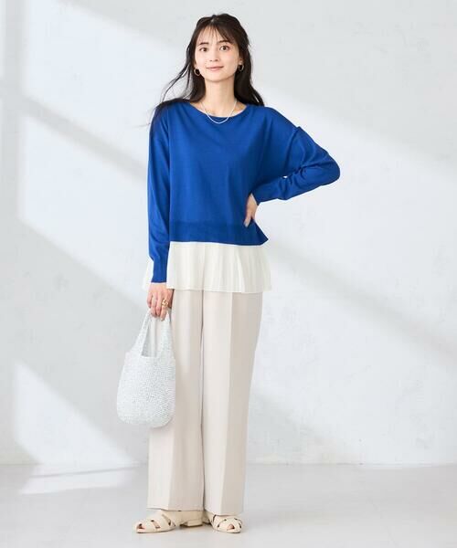 a.v.v / アー・ヴェ・ヴェ その他パンツ | ［支持率NO.1/接触冷感/速乾/UVカット/イージーケア］スッキリ見えワイドパンツ | 詳細18