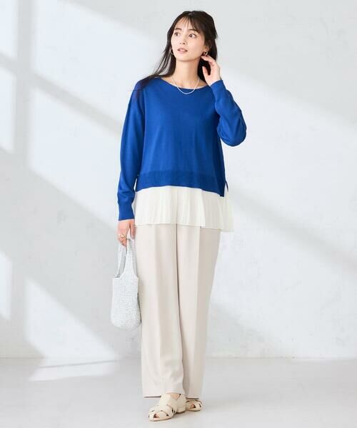 a.v.v / アー・ヴェ・ヴェ その他パンツ | ［支持率NO.1/接触冷感/速乾/UVカット/イージーケア］スッキリ見えワイドパンツ | 詳細20