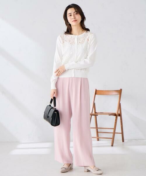 a.v.v / アー・ヴェ・ヴェ その他パンツ | ［支持率NO.1/接触冷感/速乾/UVカット/イージーケア］スッキリ見えワイドパンツ | 詳細22