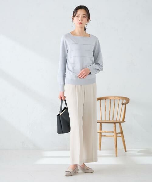 a.v.v / アー・ヴェ・ヴェ その他パンツ | ［支持率NO.1/接触冷感/速乾/UVカット/イージーケア］スッキリ見えワイドパンツ | 詳細9