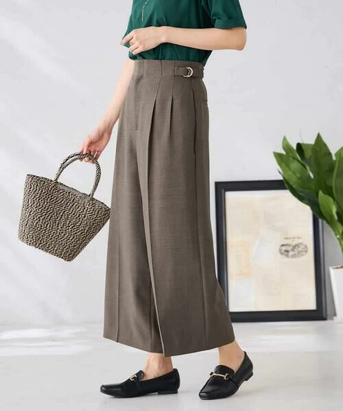 a.v.v / アー・ヴェ・ヴェ ショート・ハーフ・半端丈パンツ | 【接触冷感/UVカット】リネンライククロップドパンツ【セットアップ対応/アンチピリング】 | 詳細19