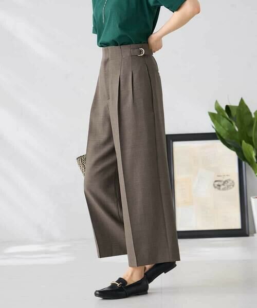 a.v.v / アー・ヴェ・ヴェ ショート・ハーフ・半端丈パンツ | 【接触冷感/UVカット】リネンライククロップドパンツ【セットアップ対応/アンチピリング】 | 詳細20