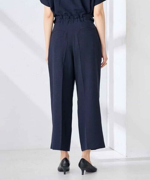 a.v.v / アー・ヴェ・ヴェ ショート・ハーフ・半端丈パンツ | 【接触冷感/UVカット】リネンライククロップドパンツ【セットアップ対応/アンチピリング】 | 詳細27