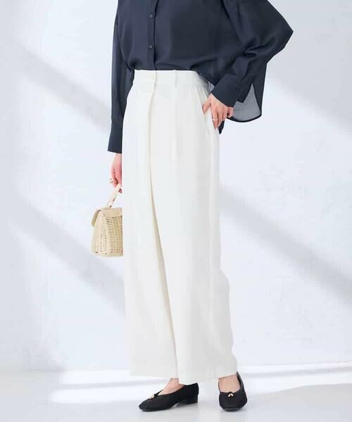 a.v.v / アー・ヴェ・ヴェ チノ・ワークパンツ | ラップ風ワイドパンツ | 詳細3