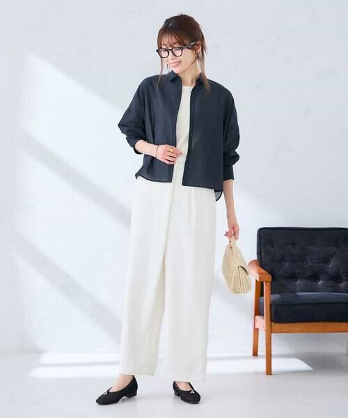 a.v.v / アー・ヴェ・ヴェ チノ・ワークパンツ | ラップ風ワイドパンツ | 詳細6