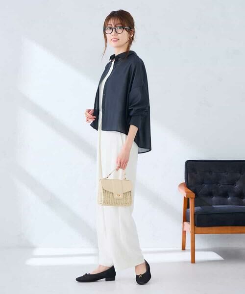 a.v.v / アー・ヴェ・ヴェ チノ・ワークパンツ | ラップ風ワイドパンツ | 詳細8