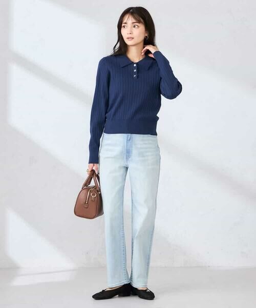 a.v.v / アー・ヴェ・ヴェ チノ・ワークパンツ | サマーストレッチデニムストレートパンツ | 詳細11