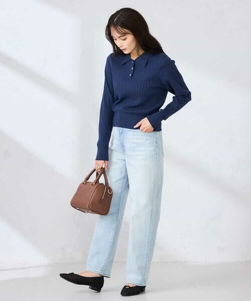 a.v.v / アー・ヴェ・ヴェ チノ・ワークパンツ | サマーストレッチデニムストレートパンツ | 詳細13