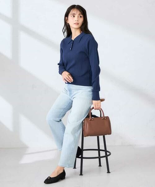 a.v.v / アー・ヴェ・ヴェ チノ・ワークパンツ | サマーストレッチデニムストレートパンツ | 詳細16