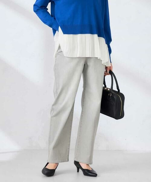 a.v.v / アー・ヴェ・ヴェ チノ・ワークパンツ | サマーストレッチデニムストレートパンツ | 詳細25