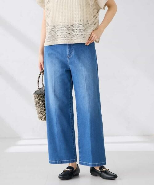 a.v.v / アー・ヴェ・ヴェ チノ・ワークパンツ | デニムワイドパンツ【11OZ/春夏に最適】 | 詳細1