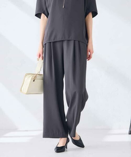 a.v.v / アー・ヴェ・ヴェ チノ・ワークパンツ | 2タックワイドパンツ【セットアップ対応】 | 詳細10