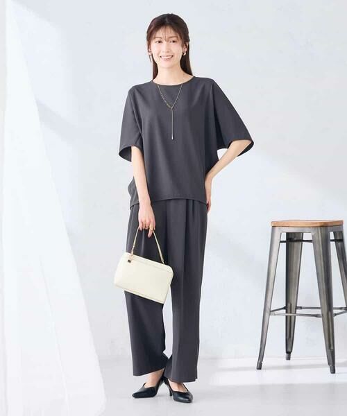 a.v.v / アー・ヴェ・ヴェ チノ・ワークパンツ | 2タックワイドパンツ【セットアップ対応】 | 詳細13