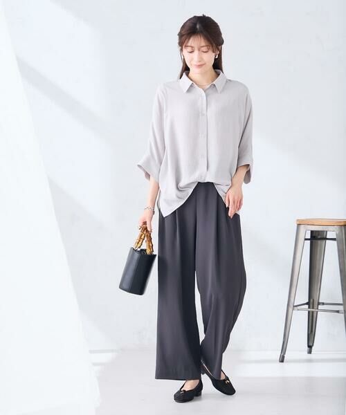 a.v.v / アー・ヴェ・ヴェ チノ・ワークパンツ | 2タックワイドパンツ【セットアップ対応】 | 詳細18